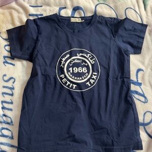 Boys Navy Tee-shirt. From Morocco